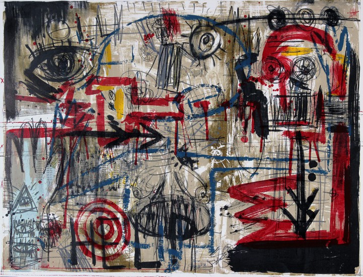 Untitled | lithography | 72×93 cm